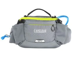 Camelbak M.U.L.E. 5 Waist Pack W/ Crux 1.5L Lumbar Reservoir (Gunmetal) -Two Wheel Haven 2815002000 2