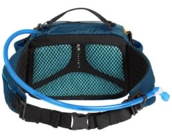 Camelbak M.U.L.E. 5 Waist Pack W/ Crux 1.5L Lumbar (Gibraltar Navy/Orange) -Two Wheel Haven 2815401000 3