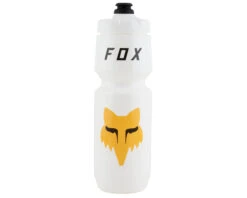 Fox Racing Purist Water Bottle W/ MoFlo Cap (White) (26oz)