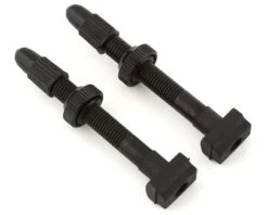 Giant Tubeless Valve Stems (Black) (Pair) (44mm)
