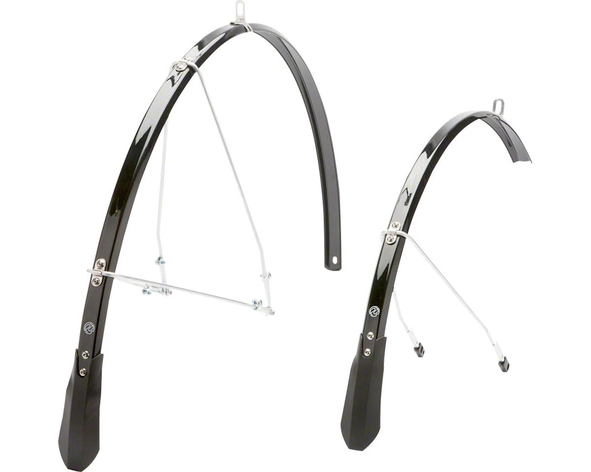 Portland Design Works Poncho Road Fender Set (Black) (700c X 23mm) 1 Portland Design Works Poncho Road Fender Set (Black) (700c X 23mm)