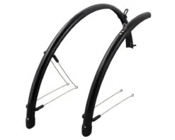 Giant Speedshield Bike Fender Set (Black) (700c X 25-32mm)
