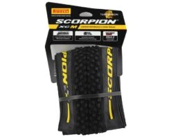 Pirelli Scorpion XC M Tubeless Mountain Tire (Black/Yellow Label) (29" / 622 ISO) (2.2") (Folding) (SmartGrip/Prowall) (Team Edition) -Two Wheel Haven 3775100 2