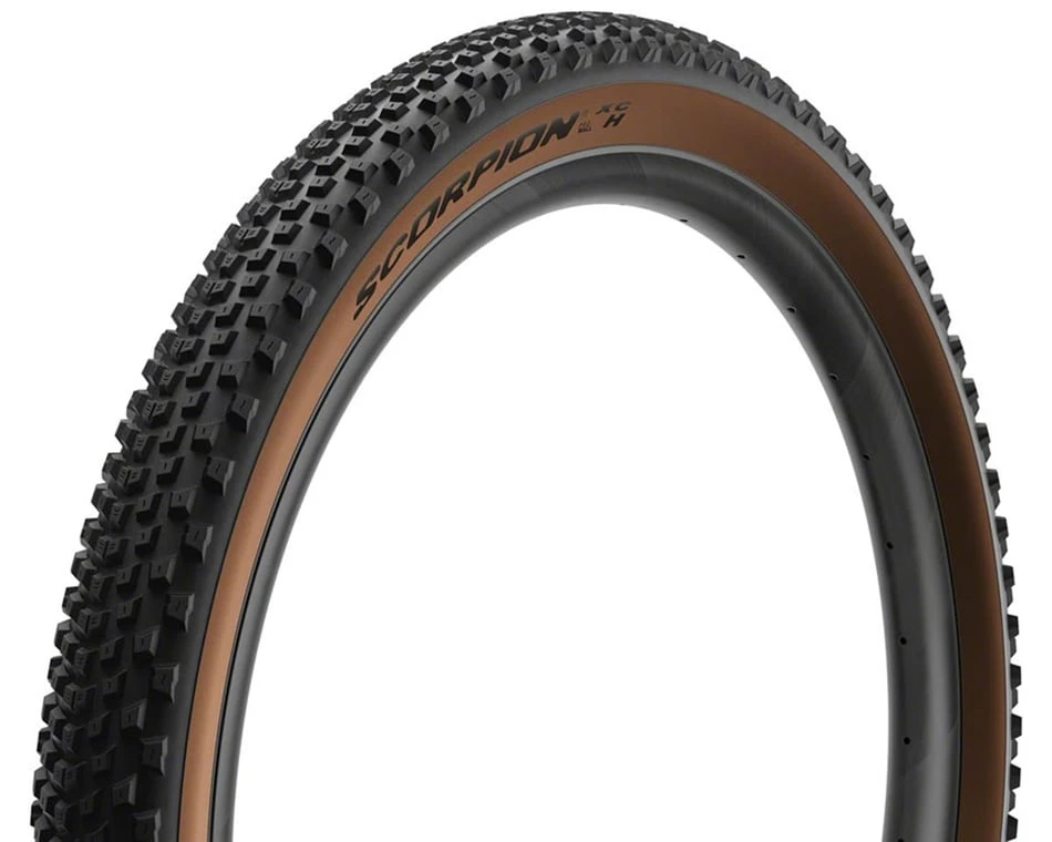 Pirelli Scorpion XC H Tubeless Mountain Tire (Tan Wall) (29" / 622 ISO) (2.2") (Folding) (SmartGRIP/ProWALL) 1 Pirelli Scorpion XC H Tubeless Mountain Tire (Tan Wall) (29" / 622 ISO) (2.2") (Folding) (SmartGRIP/ProWALL)