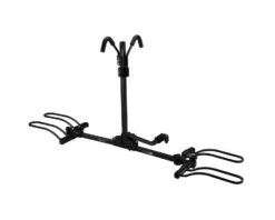 TransIt Flatbed DLX Hitch Rack (Black) (2 Bikes) (1.25 & 2" Receiver)