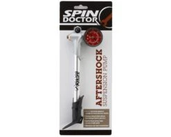 Spin Doctor Aftershock Suspension Pump (Silver) (300 PSI) -Two Wheel Haven 40 0359 sil non 2