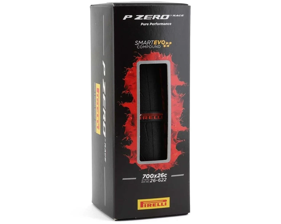 Pirelli P Zero Race Road Tire (Black/Red Label) (700c / 622 ISO) (26mm) (Folding) (SmartEVO/TechBelt Road) 2 Pirelli P Zero Race Road Tire (Black/Red Label) (700c / 622 ISO) (26mm) (Folding) (SmartEVO/TechBelt Road) - Image 2
