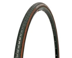 Soma Shikoro Armored Clincher Tire (Black/Brown) (700c / 622 ISO) (28mm) (Folding)