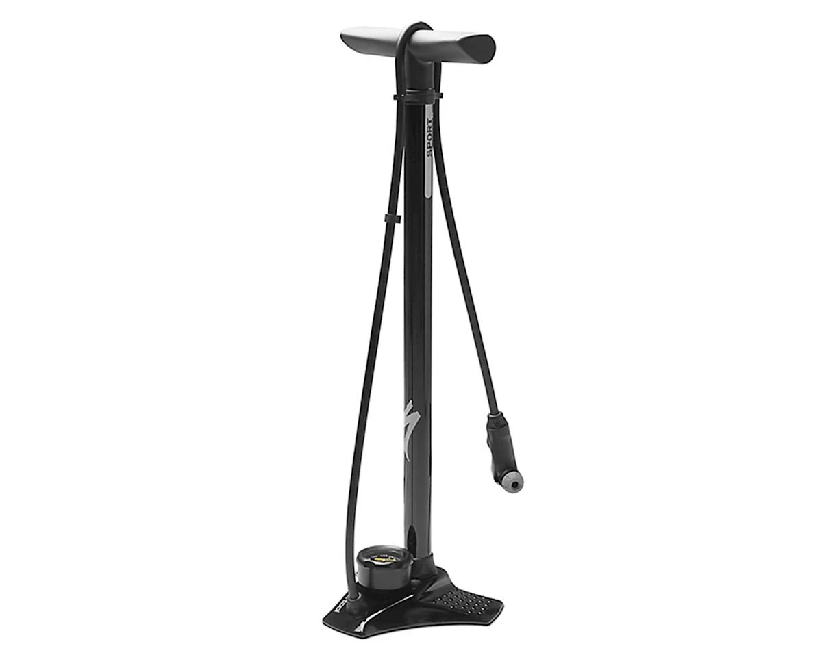 Specialized Air Tool Sport Steel Switchhitter II Floor Pump (Black) 1 Specialized Air Tool Sport Steel Switchhitter II Floor Pump (Black)