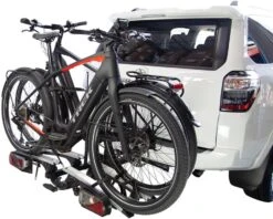 Saris Door County Electric Hitch Rack (Silver) (2 Bikes) (2" Receiver) -Two Wheel Haven 4800 3