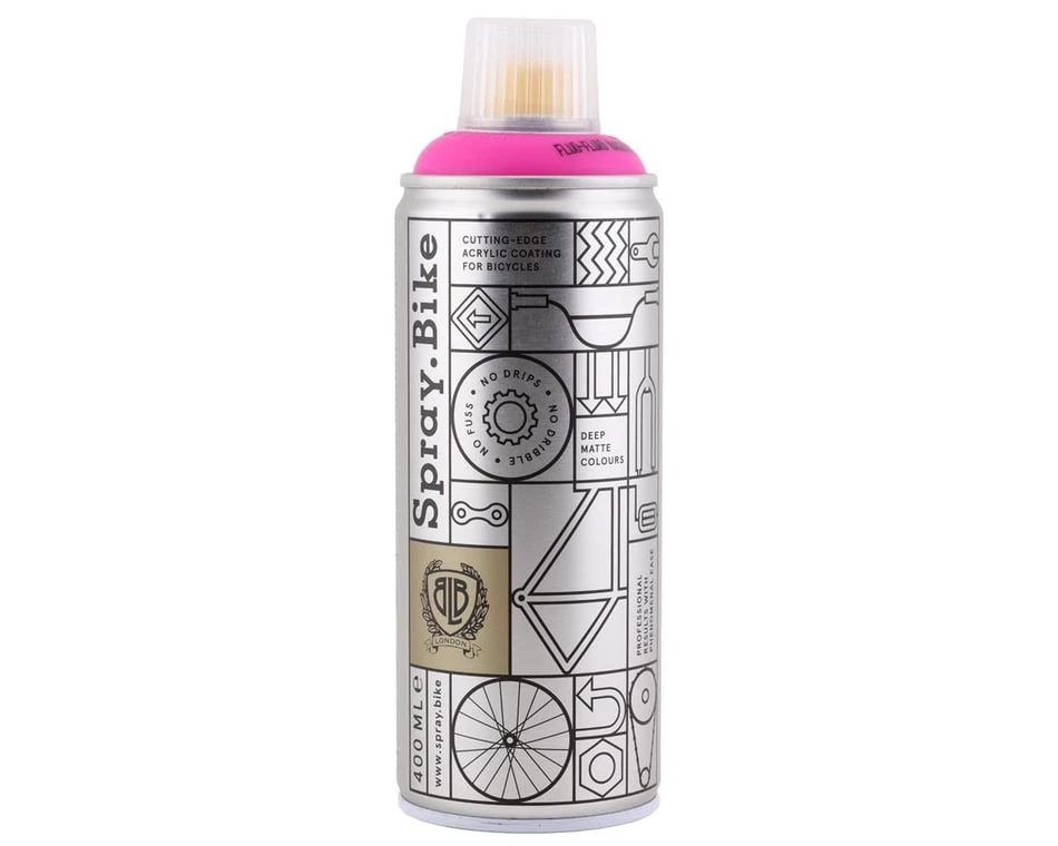 Spray.Bike Bike Fluorescent Paint (Fluro Magenta) (400ml) 1 Spray.Bike Bike Fluorescent Paint (Fluro Magenta) (400ml)