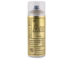 Spray.Bike Prep & Finish Metal Plate Paint (Brass Gold) (400ml)