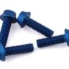 Wolf Tooth Components Aluminum Bottle Cage Bolts (Blue) (4 -Pack)