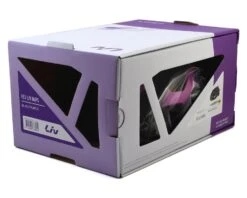 Liv Rev Women's Road Cycling MIPS Helmet (Black/Purple) (S) -Two Wheel Haven 51730 3