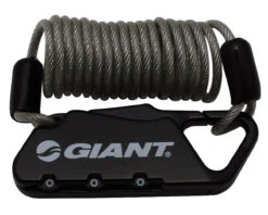 Giant SureLock Flex Combo Air Cable Lock (Black) (2.2mm X 108cm)