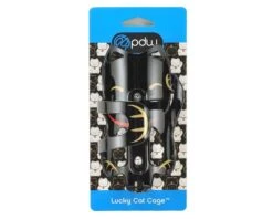 Portland Design Works The Lucky Cat Water Bottle Cage (Black) -Two Wheel Haven 530 2