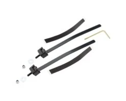 Abus LH Adaptor Frame Lock Tightening Straps, Black