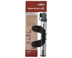 Blackburn Airstik 2 Stage Mini Pump (Silver) (Presta Only) -Two Wheel Haven 7085512 2