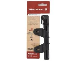 Blackburn Airstik SL Mini Pump (Black Silver) (Presta Only) -Two Wheel Haven 7085514 2