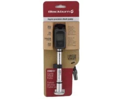 Blackburn Honest Digital Shock Pump (Silver/Black) (350 PSI) -Two Wheel Haven 7098181 2
