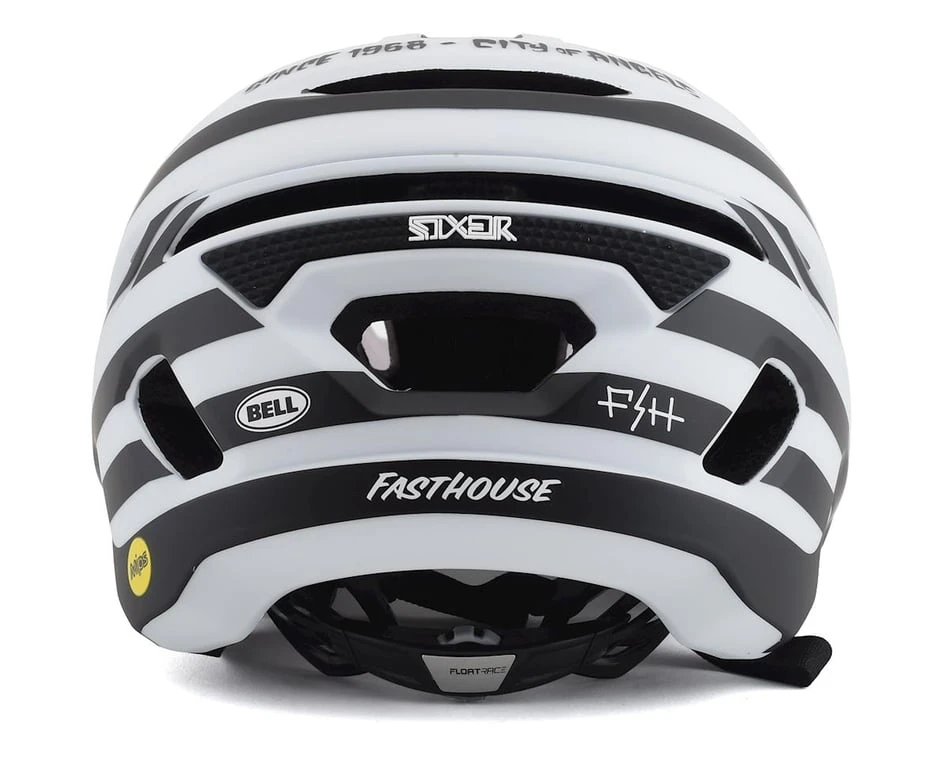 Bell Sixer MIPS Mountain Bike Helmet (Stripes Matte White/Black) (M) 2 Bell Sixer MIPS Mountain Bike Helmet (Stripes Matte White/Black) (M) - Image 2