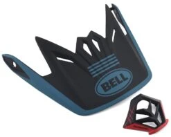 Bell Full-9 Replacement Visor Combo (Matte Blue/Black)