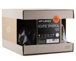 Giro Eclipse Spherical Road Helmet (Matte Black/Bright Red) (M) -Two Wheel Haven 7141326 3