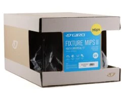 Giro Fixture MIPS II Youth Helmet (Matte Black/White Ripple) (Universal Youth) -Two Wheel Haven 7149962 3