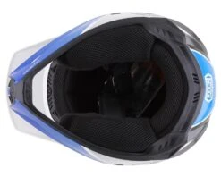 Fly Racing Kinetic Drift Helmet (Blue/Charcoal/White) (Youth S) -Two Wheel Haven 73 8641ys 2
