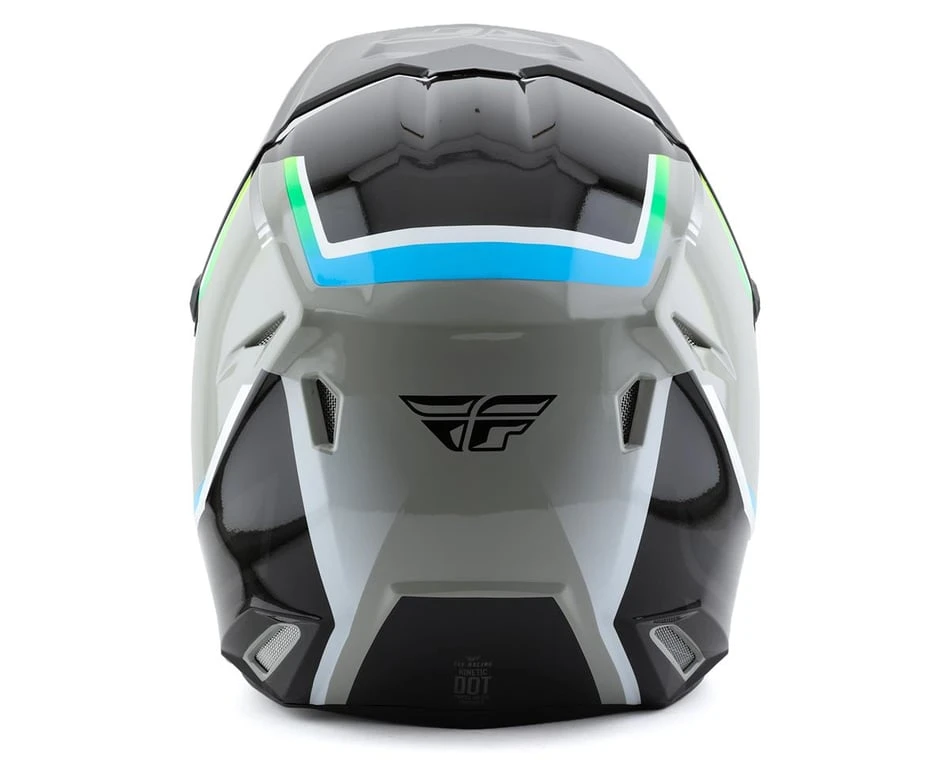Fly Racing Kinetic Vision Full Face Helmet (Grey/Black) (S) 2 Fly Racing Kinetic Vision Full Face Helmet (Grey/Black) (S) - Image 2