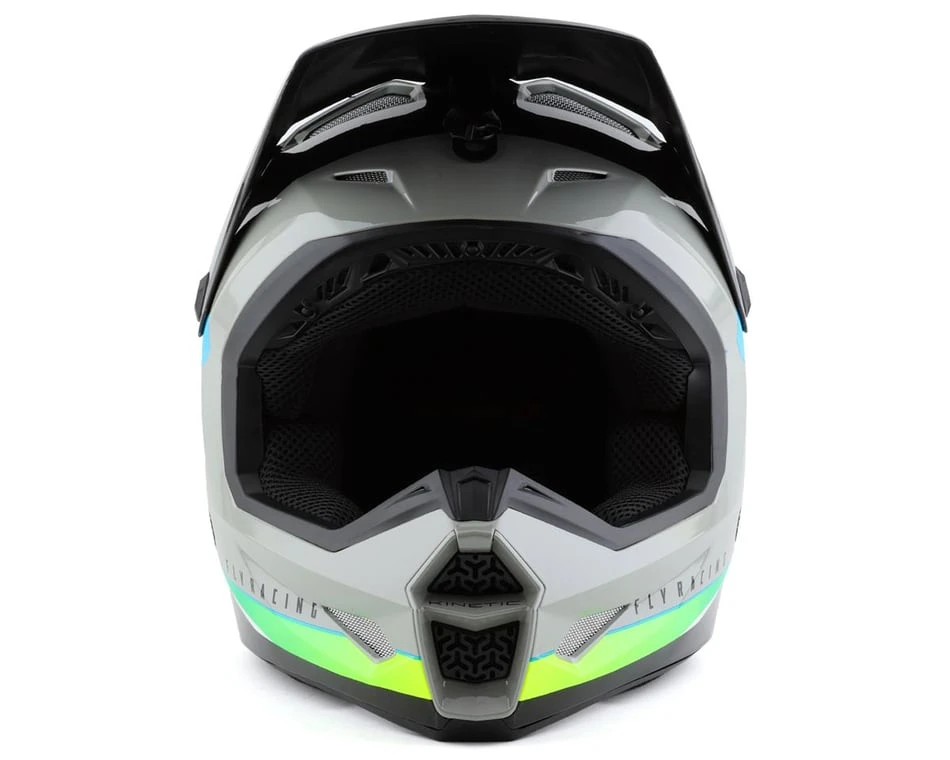 Fly Racing Kinetic Vision Full Face Helmet (Grey/Black) (S) 3 Fly Racing Kinetic Vision Full Face Helmet (Grey/Black) (S) - Image 3