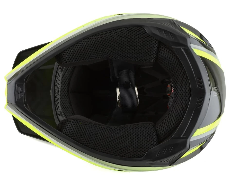 Fly Racing Kinetic Vision Full Face Helmet (Hi-Vis/Black) (Youth S) 4 Fly Racing Kinetic Vision Full Face Helmet (Hi-Vis/Black) (Youth S) - Image 4