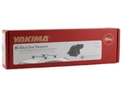 Yakima SkyLine Load Bar Towers (Black) (4-Pack) -Two Wheel Haven 8000163 2