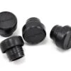 Yakima Round End Caps (Black) (Set Of 4)