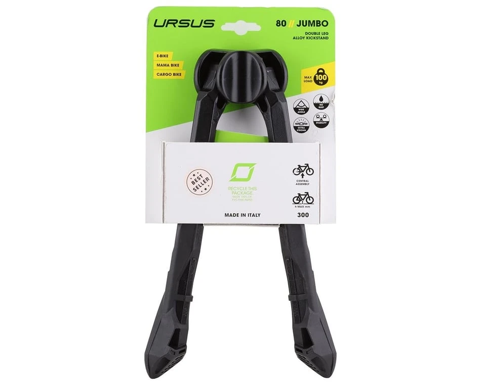 URSUS Jumbo Dual Leg E-bike Kickstand (Black) 3 URSUS Jumbo Dual Leg E-bike Kickstand (Black) - Image 3