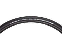 Michelin Lithion 2 Reinforced Road Tire (Black) (700c / 622 ISO) (23mm) (Folding)