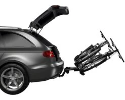 Thule Easyfold XT Hitch Rack (Black/Silver) (2 Bikes) (1.25 & 2" Receiver) -Two Wheel Haven 903202 4