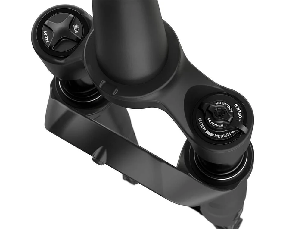 Fox Suspension 32 Taper-Cast Factory Series Suspension Fork (Shiny Black) (50mm Offset) (700c) (40mm) (12 X 100mm) (Tapered) (FIT4) 6 Fox Suspension 32 Taper-Cast Factory Series Suspension Fork (Shiny Black) (50mm Offset) (700c) (40mm) (12 X 100mm) (Tapered) (FIT4) - Image 6