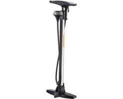 Icetoolz Comp High Pressure Steel Floor Pump (Silver)