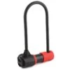 Abus 440A Alarm U-Lock (4 X 9") (Black/Red)
