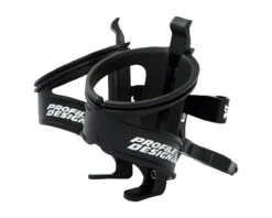 Profile Design Aqua Rack Ii Dual Water Bottle Cage (Black) (Seatpost Mount) (w/ Co2 Cartridge Mount)