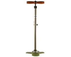 Silca Terra Floor Pump (Green/Tan)