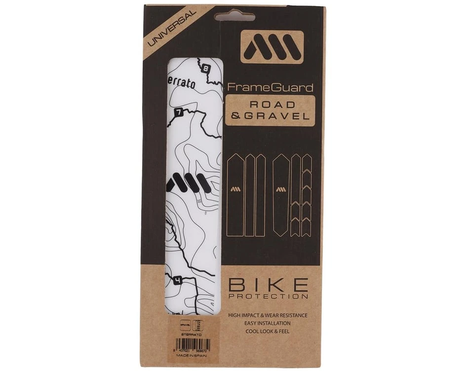 All-mountain-style All Mountain Style Road/Gravel Frame Guard (Black Sterrato) 2 All-mountain-style All Mountain Style Road/Gravel Frame Guard (Black Sterrato) - Image 2