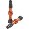 Stan's Alloy Tubeless Valves (Orange) (Pair) (44mm)