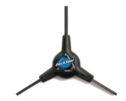 Park Tool AWS-7 3-Way Wrench (Black) (4mm/5mm/T25)