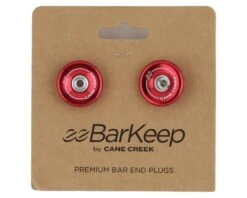 Cane Creek EeBarKeep Bar End Plugs (Red) (Pair) -Two Wheel Haven bah0007r 2