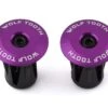 Wolf Tooth Components Alloy Bar End Plugs (Purple)