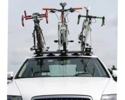 SeaSucker Bomber Fork Mount 3-Bike Rack W/3 Rear Wheel Straps -Two Wheel Haven bb3008 3