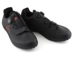 Five Ten Kestrel Pro BOA Clipless Shoe (Black/Red/Grey) (10) -Two Wheel Haven bc0635 10 3