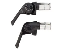 Microshift Mountain Bar End Shifter Set (Black) (Pair) (2/3 X 10 Speed) (Shimano Compatible)